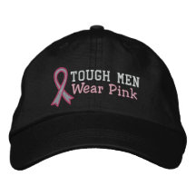 Rose dur de vêtements pour hommes - cancer du sein casquette de baseball