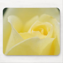 Rose jaune Mousepad Tapis De Souris
