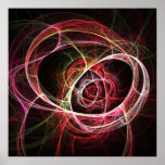 Rose rouge - affiche