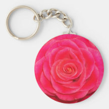 Rose succulent porte-clefs