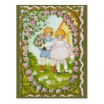 Roseraie Valentine - carte postale