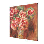 Roses dans un vase, c.1890 impressions sur toile