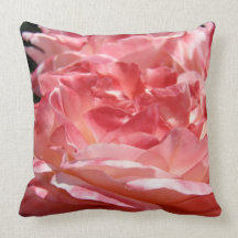 Roses de coutume de nature de COUSSIN de fleur de 