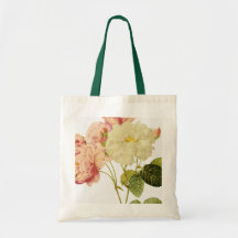 Roses de damassé sac