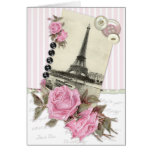Roses de Paris Carte De Vœux