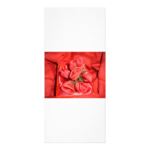 ROSES DE VALENTINES CARTE DOUBLE