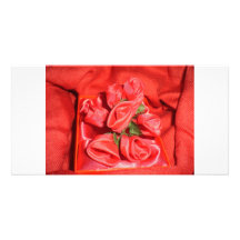 ROSES DE VALENTINES PHOTOCARTE PERSONNALISÉE