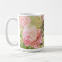 Roses doux tasse