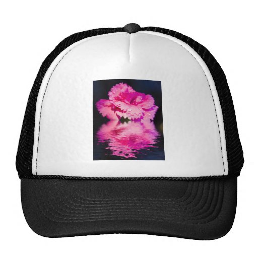 Roses floraux d'art numérique casquette
