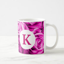 Roses imprimés par coutume de tasse de café de mon