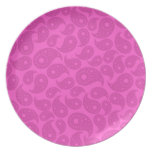 Roses indien Paisley assiettes
