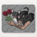 Roses Mousepad de chiwawa Tapis De Souris