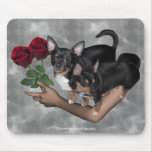 Roses Mousepad de chiwawa Tapis De Souris