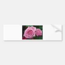 Roses roses autocollants pour voiture
