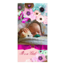 ROSES ROSES ET NOUVEAU MODÈLE PHOTO DE BÉBÉ DE PAP MODÈLE POUR PHOTOCARTE