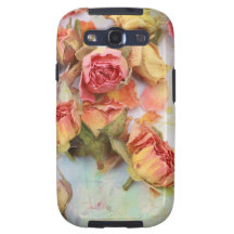 Roses secs sur le cru vert