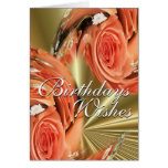 Roses Whirl2-customize de pêche toute occasion Cartes De Vœux