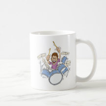 rossée du batteur tasse à café
