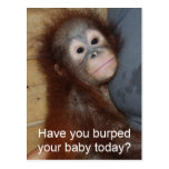 Rot de bébé carte postale