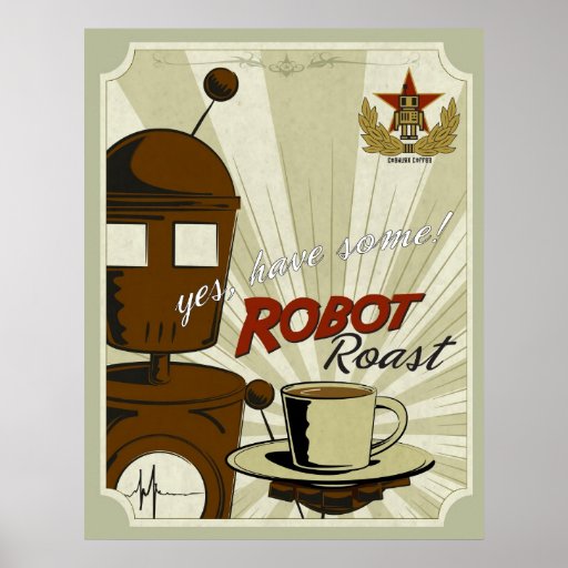 Rôti de robot affiche