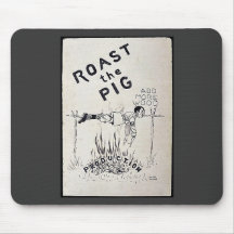 Rôtissez le porc tapis de souris
