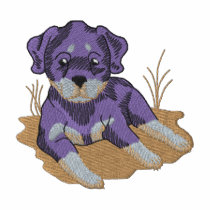 Rottweiler polos brodés