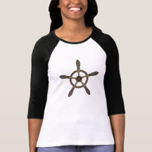 Roue de bateau t-shirts