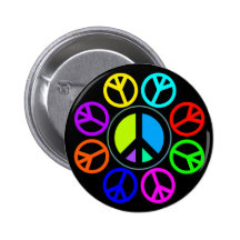 ROUE DE COULEUR DE PAIX PIN'S