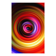 Roue de couleur papier à lettre personnalisable