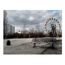 Roue de Ferris morte Carte Postale