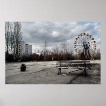 Roue de Ferris morte Posters