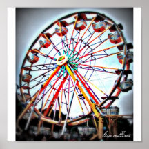 roue de ferris poster