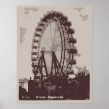 Roue de Ferris, Vienne 1939 Posters
