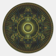 Roue de Magick de Metatron - autocollant de fracta
