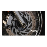 Roue de moto de carte de visite professionnelle de