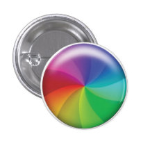 Roue de rotation de sort malheureux ! badges avec agrafe