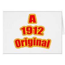 Rouge 1912 original carte