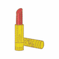 Rouge à lèvres polos brodés