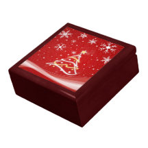 Rouge d'arbre de Noël Coffrets Cadeaux