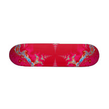 Rouge de cerise ! planches à roulettes customisées