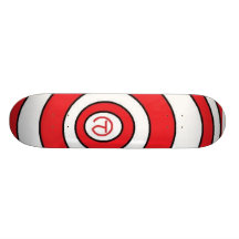 Rouge de faille spatio-temporelle de CP Skateboards Personnalisables