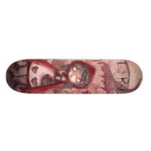Rouge de Lil Skateboards Customisés