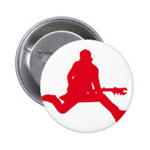 Rouge de vedette du rock pin's