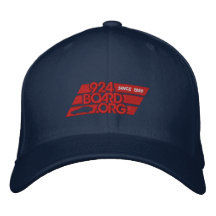 Rouge et blanc de la broderie 2c de casquette de T Casquettes Brodées