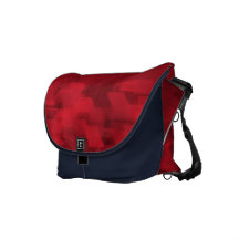 Rouge et bleu sacoches