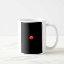 Rouge orange Sun Tasse
