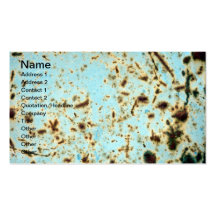 Rouille Cartes De Visite Personnelles