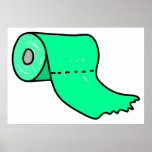 Rouleau de papier hygiénique posters