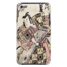 Rouleau samouraï vintage japonais frais d'ukiyo-e coques iPod Case-Mate