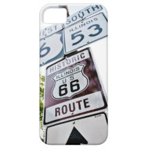 Route de mère de l'itinéraire 66 coque iPhone 5
